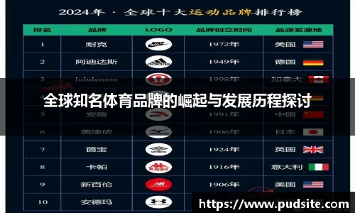 全球知名体育品牌的崛起与发展历程探讨